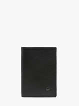Leather Cardholder Madras Etrier Pink madras EMAD013